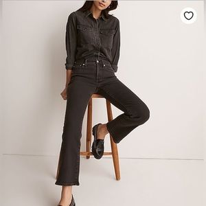 Madewell Kick out Crop jeans - Starkey wash